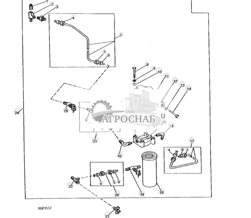 Engine Coolant Conditioner Filter Kit 